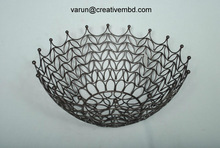 Metal creative Fruit bowl iron