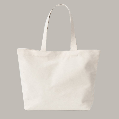 plain canvas tote bag