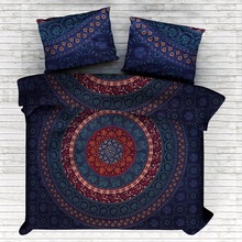 traditional hippie elephant mandala quilt comforter set