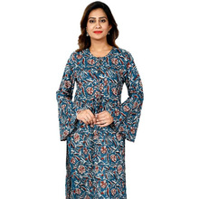 Handicraft-Palace 100% Cotton women summer gown dress, Feature : Breathable, Eco-Friendly, Quick Dry