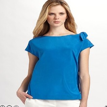 100% Polyester boat neck blouse tops, Feature : Anti-Pilling, Anti-Shrink, Anti-Wrinkle, Eco-Friendly