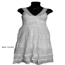 Cotton Cutwork Dresses, Feature : Breathable, Eco-Friendly, Maternity, Mother of Bride, Plus Size