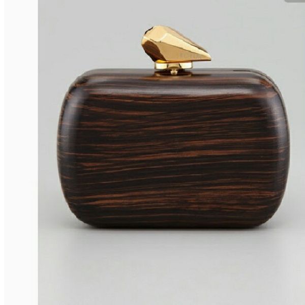Ladies Wood and Brass Purse, Style : Fashion, clutch