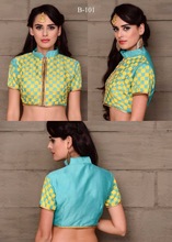 cotton sarees blouse