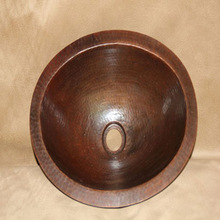 Antique Copper Oval Basin Sinks