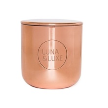 Copper candle Jar with lid