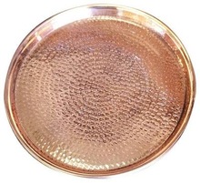 Metal Copper Serving Tray