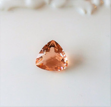 Trillion cut Natural Pink Morganite Gemstone