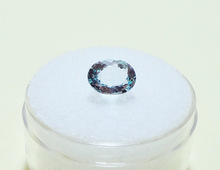 Oval Cut Loose Gemstone Ring, Color : Aqua Blue