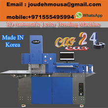 Automatic channel letter bending machine
