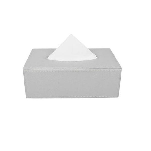 PIW Leather Tissue Box, Color : Customized