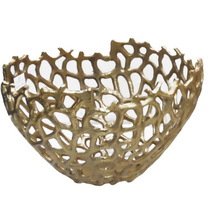 Metal Aluminium Decorative Fruit Bowls, Feature : Stocked