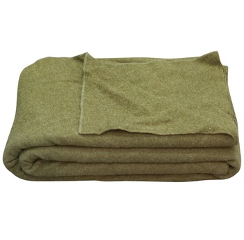 Buy Olive green Woolen Army blankets Made of Pure Wool from Vaibhav ...