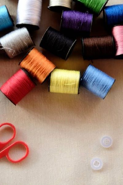 Colored Cotton Thread