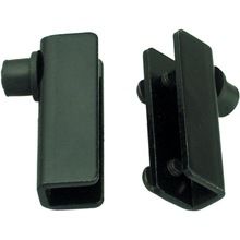 BLACK Glass Pivot Hinges
