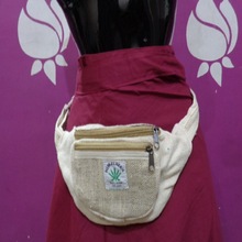 LAXMANS hemp cotton waist bags, Gender : Unisex
