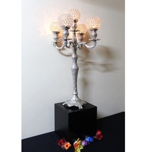 Beautiful Crystal Bow Candle Holder