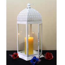 Metal Candle Holder Lantern, for Wedding, Centerpiece, Home, Events, Multipurpose, Style : Moroccan