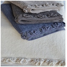 100% Cotton Applique Work bath mat, for HALLWAY, Technics : Machine Tufted