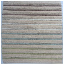 100% Cotton Geometric Clifford Stripe Bathmat, for HALLWAY, Style : Mini