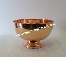 MMI Copper punch Bowl, Bowl Size : dia 26 cm.