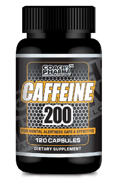 Coachs Pharma Caffeine 200 120 Capsules