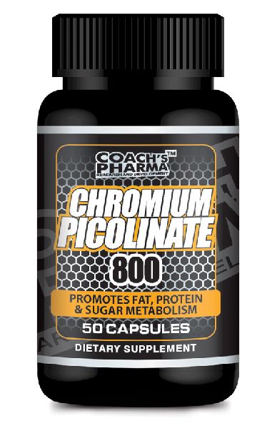 Chromium Picolinate 800 50 Capsules