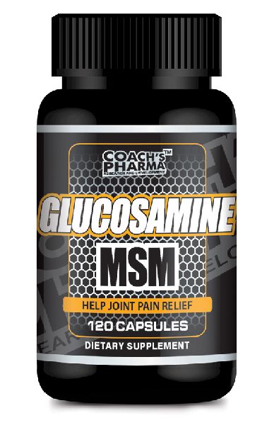Coachs Pharma Glucosamine MSM 120 Capsules