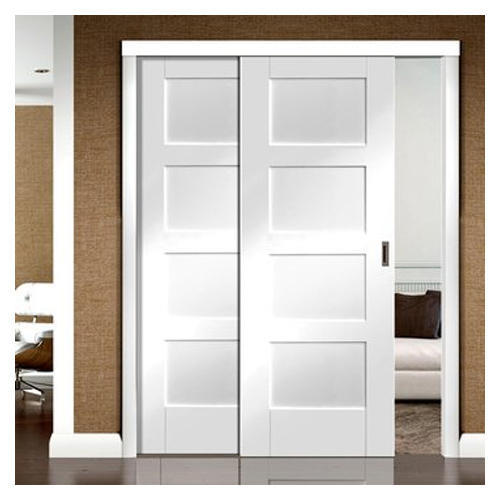 Polished Wood Sliding Flush Door, Size : 60x30inch, 62x32inch ...