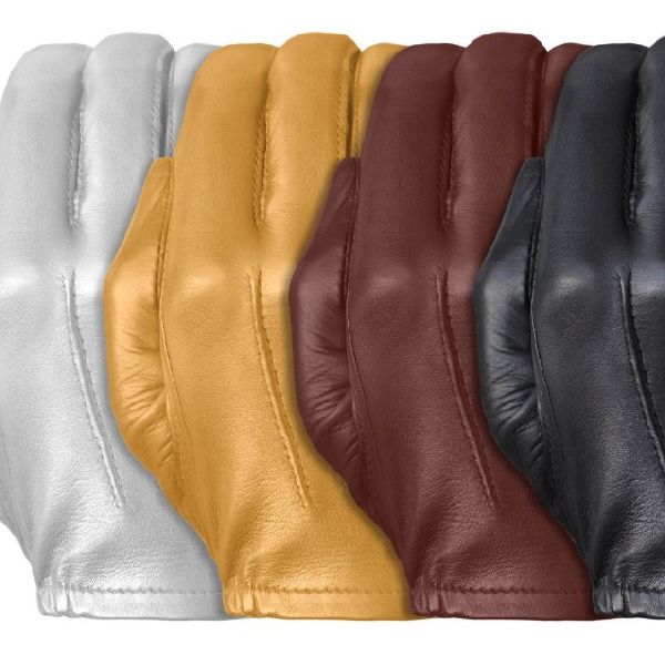 Leather gloves, Size : MEN WOMEN