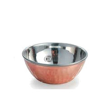 Copper Finish Exterior Bowl