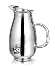 Stainless steel Decent Ribbed Jug