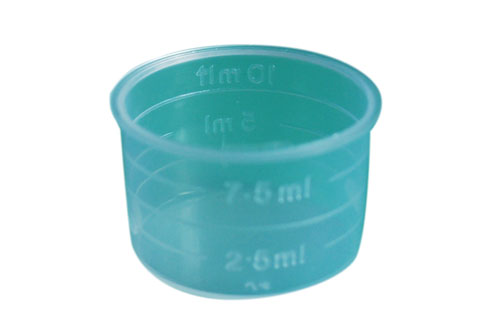 Plastic Polished Plain 10-25 MM Measuring Cup, Feature : Fine Finishing, Light Weight