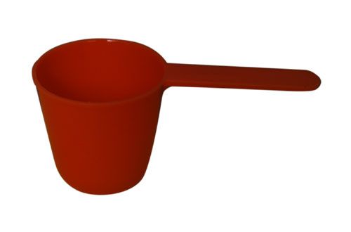 Polished Plastic 15 ML Measuring Spoon, Color : Red