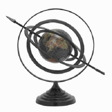 Wooden Tripod stand earth globe world globe