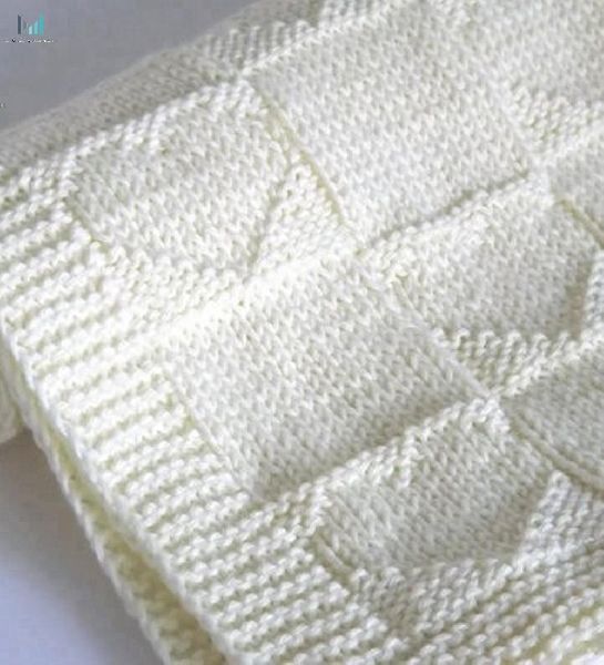 Blossom baby blanket