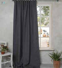 Custom length Linen Panels Curtains