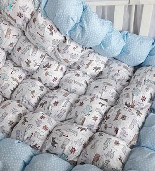 Handmade baby bubble blanket quilt