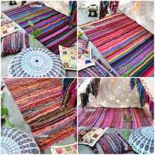 Bohemian Indian Rag Rug Carpet