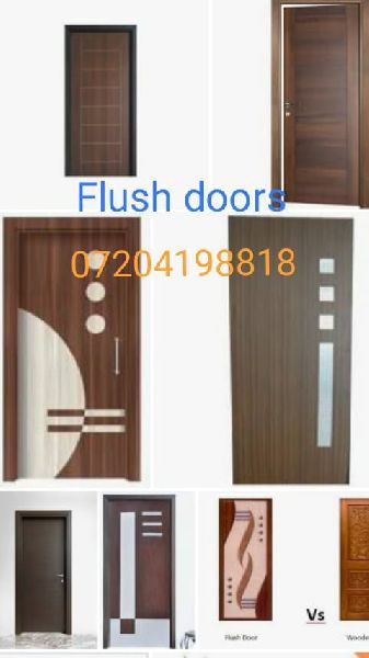 Polished Plain HDF Wooden Board flush doors, Feature : Moisture-Proof