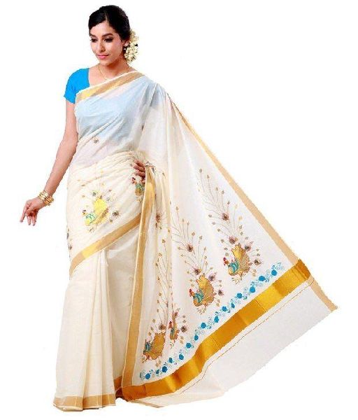 Raw silk sarees | Cotton sarees | Kerala mundu sarees - Sudarshansilk.com –  Sudarshansarees