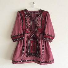 Gujrat Handicraft Embroidery Dress, Sleeve Style : 3/4 Sleeves