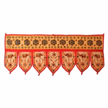 Cotton Handmade Embroidered Door Hangings, Size : 35 X 12 Inches