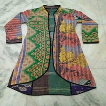 Kantha coat jacket, Feature : Breathable, Eco-Friendly, Plus Size, Reversible