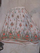 Gujrat handicraft rayon skirts, Technics : Beaded