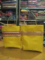 Gujrat Handicraft Silk Bags, Style : Handbag