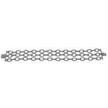Diamond Three Line Chain Bracelet