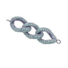 Chic Designs Weight Green Gemstone Bracelet, Size : 48X13 MM