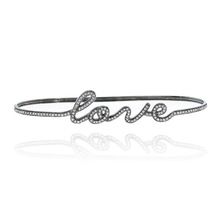 Pave Diamond Love Letter Palm Bracelet