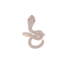 Weight Pink Gold Snake Ring, Occasion : Anniversary, Engagement, Gift, Party, Wedding